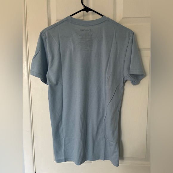 Volcom Diamond Circle T-Shirt Men's Baby Blue Graphic Tee SZ S NEW - Picture 3 of 4